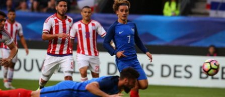 Franţa a învins Paraguay, scor 5-0, într-un meci amical în care Olivier Giroud a reuşit un hattrick